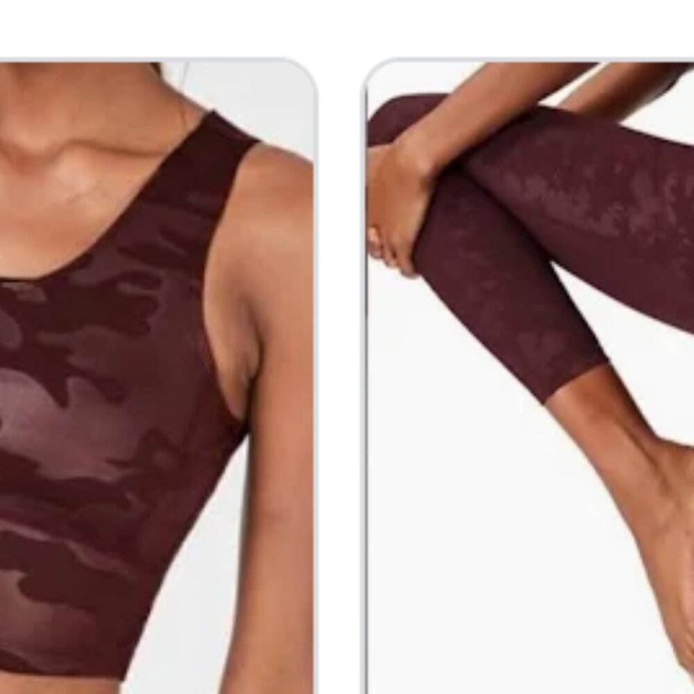 Sweaty Betty Kenza  camo  Set